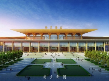 南京火車南站的通風(fēng)系統(tǒng)(風(fēng)機(jī))
