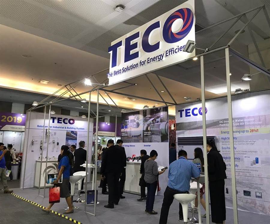 東元電機參加貿(mào)協(xié)主辦2019菲律賓臺灣形象展，主打高效節(jié)能解決方桉和動力傳動系統(tǒng)關(guān)鍵零組件，讓更多當?shù)貜S商了解東元的品牌價值。圖／東元電機提供